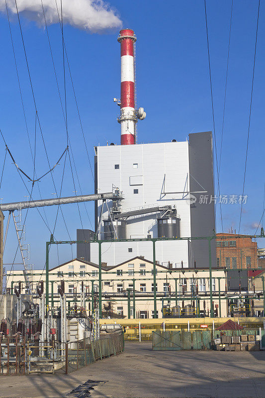 波兰Szczecin的常规发电站