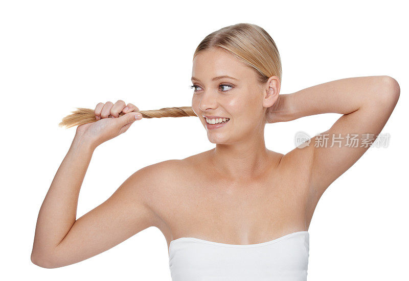 长而健康的头发
