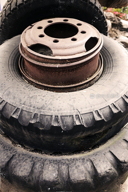 旧轮胎