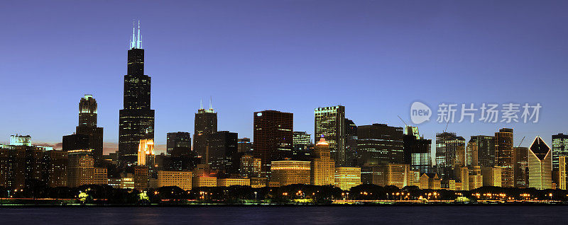 《暮光之城》芝加哥天际线