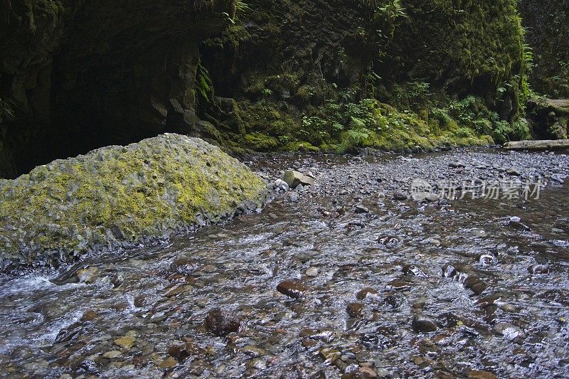 杂物峡谷溪