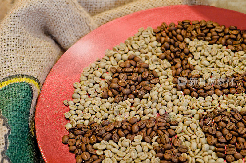 烘培天然咖啡豆