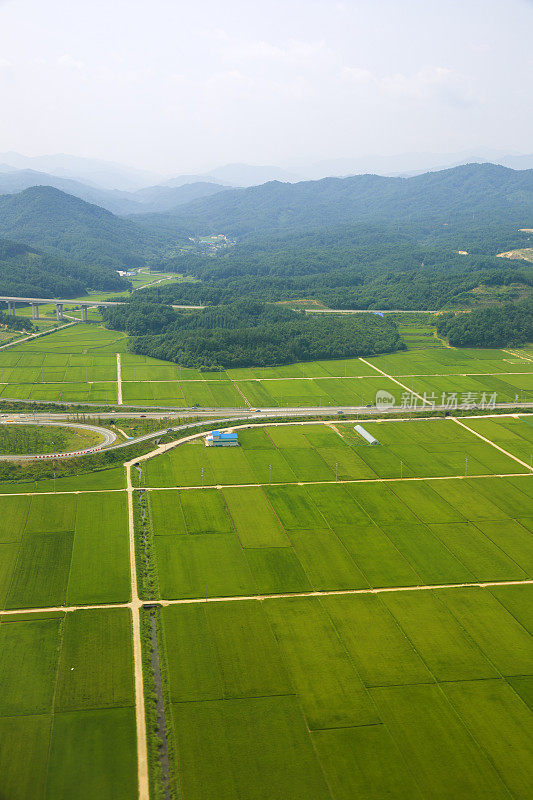 江原道鸟瞰图