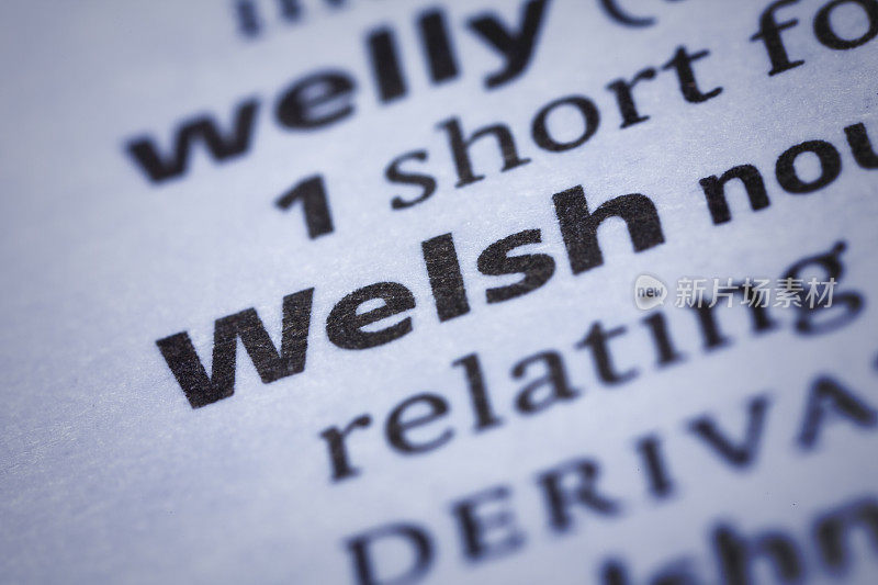 威尔士:字典特写