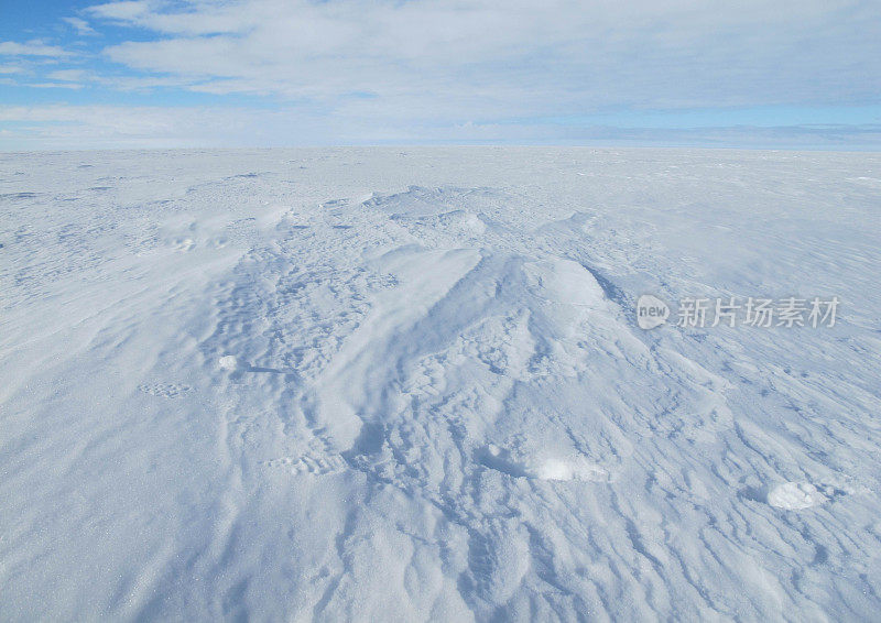 罗斯海冰架表面