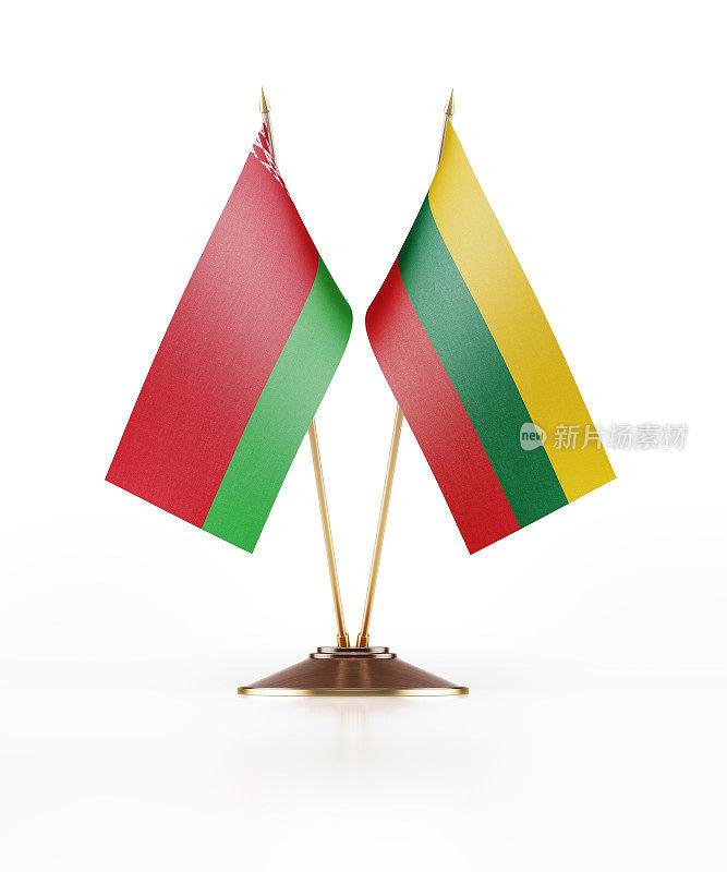 白俄罗斯和立陶宛的微型国旗