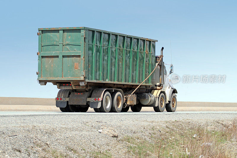 卡车工业废料