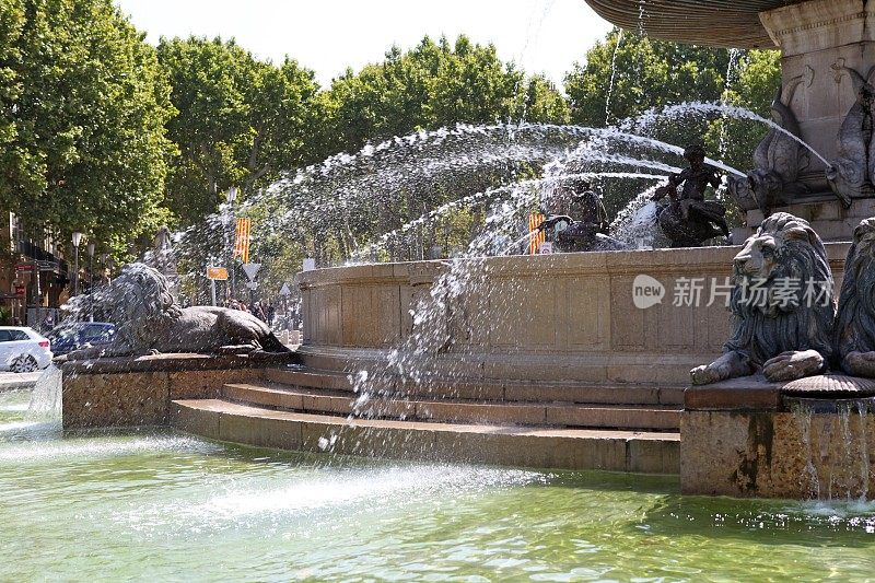 普罗旺斯艾克斯喷泉