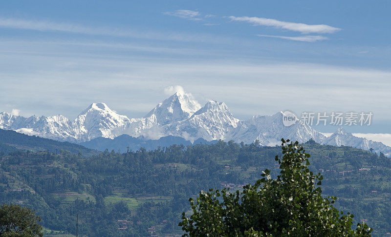 山在尼泊尔