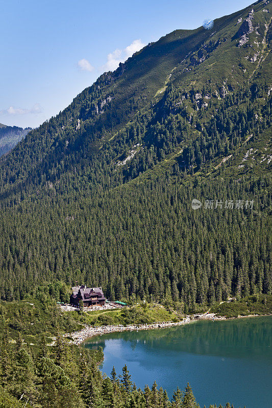 莫尔斯基奥科湖，塔特拉山