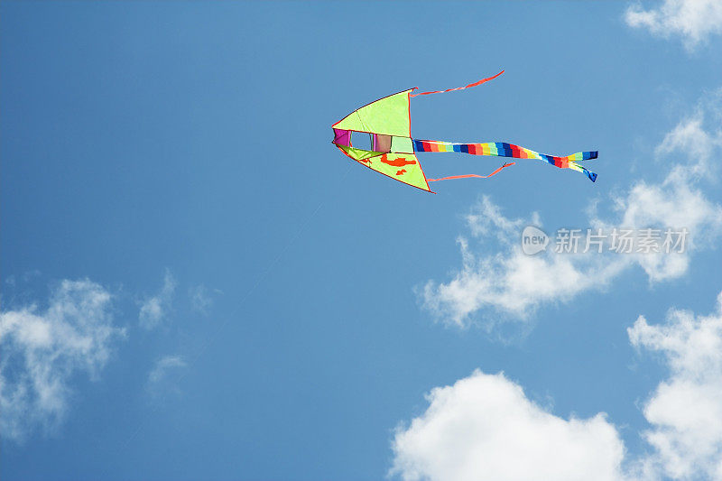 风筝在空中