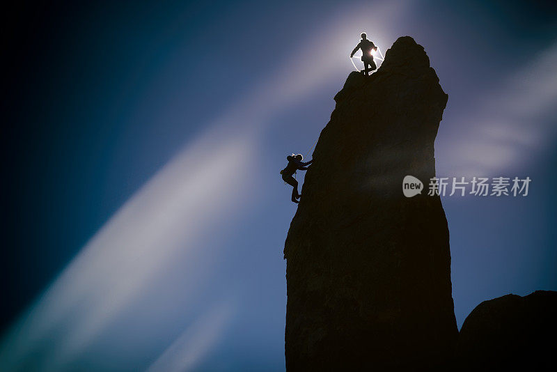 确保和登山者