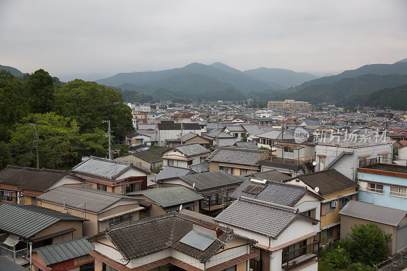 日本四国高知县的住宅区