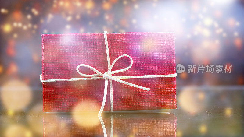 生日礼物或圣诞礼物盒