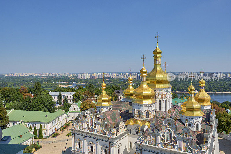 乌克兰基辅的佩切尔斯克・拉夫拉大教堂