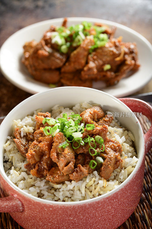 麻辣猪肉炒饭