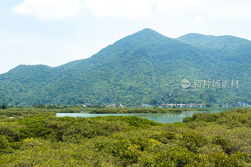 位于香港大屿山的大澳村