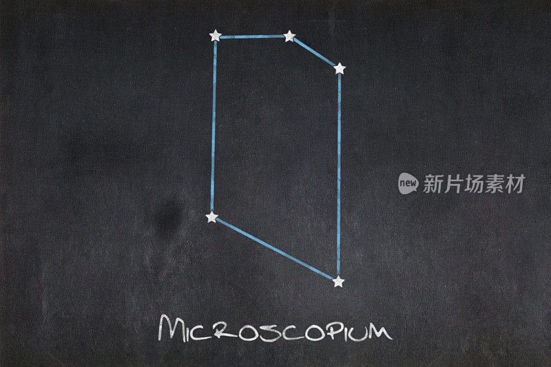 黑板-显微镜星座