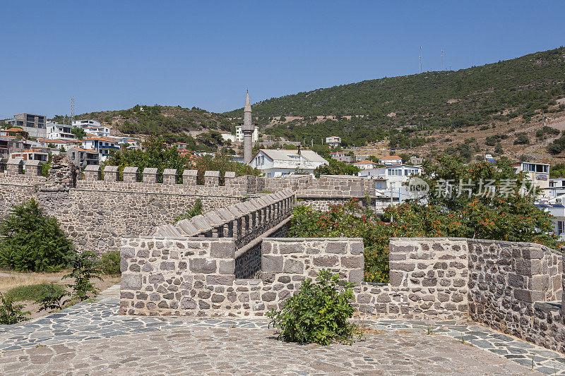 巴巴卡莱城堡城墙，土耳其恰纳卡莱