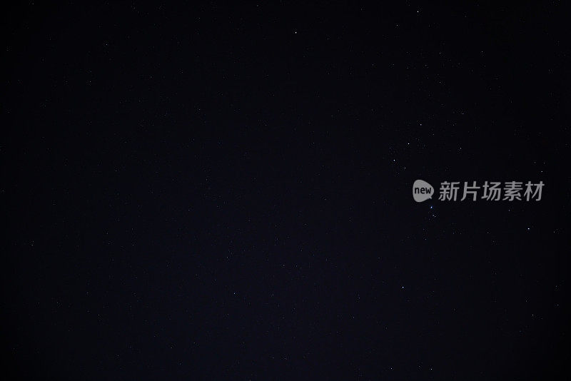 夜空中的星星