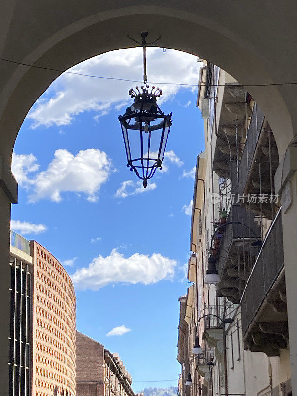 意大利-都灵-市中心的建筑