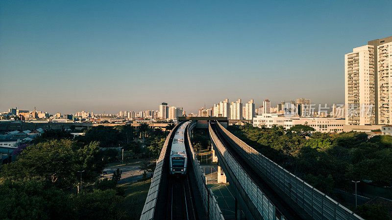 圣保罗市的铁路基础设施