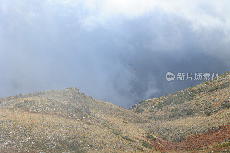 阿尔巴尼亚山地景观