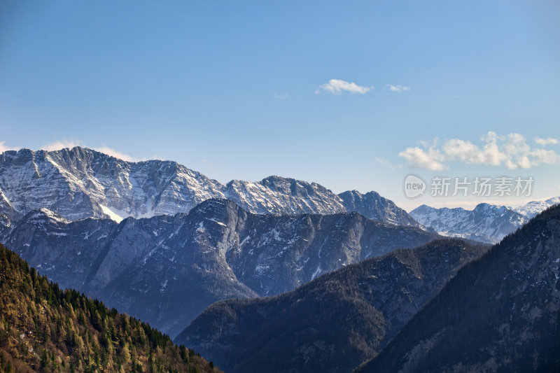 欧洲的阿尔卑斯山