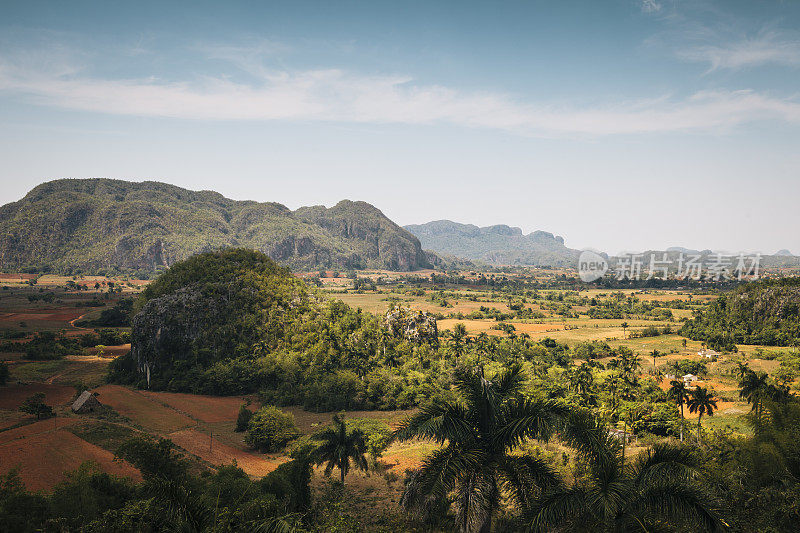古巴比纳莱斯谷的风景