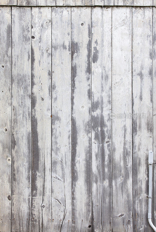 纯朴的白色谷仓壁板