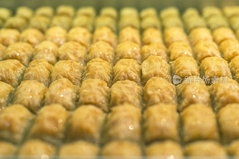 土耳其Baklava甜点，伊斯坦布尔