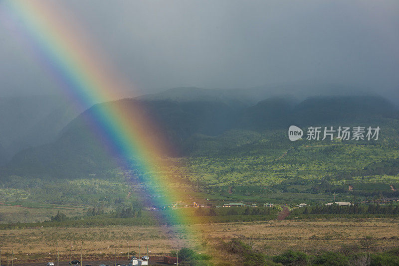 毛伊岛的彩虹