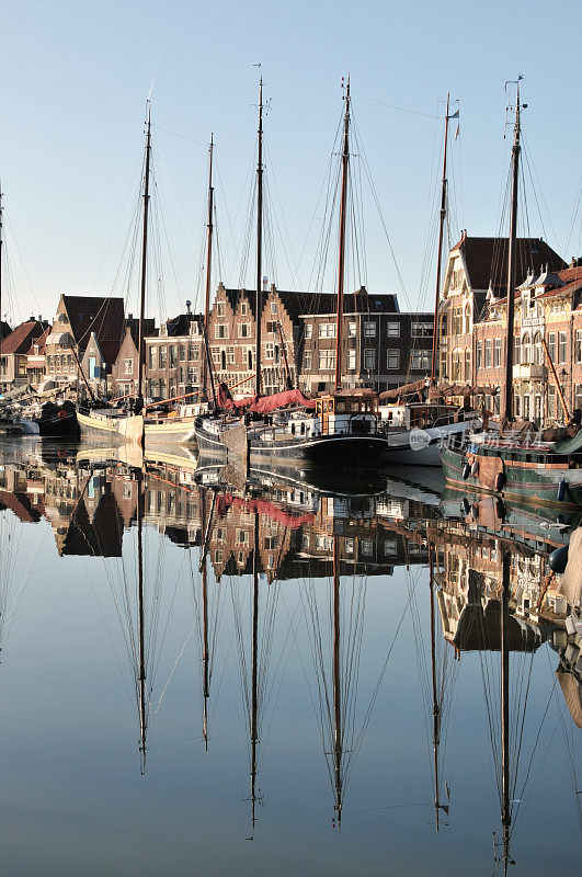 荷兰霍恩的历史港口