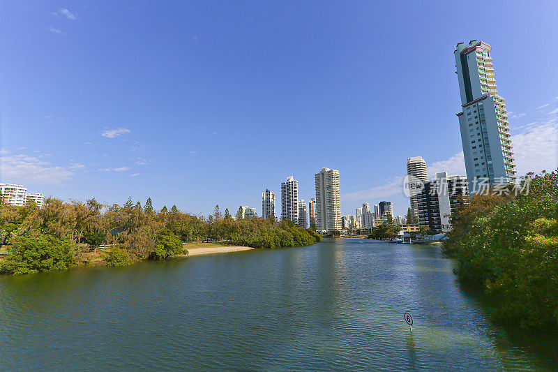 黄金海岸航道场景