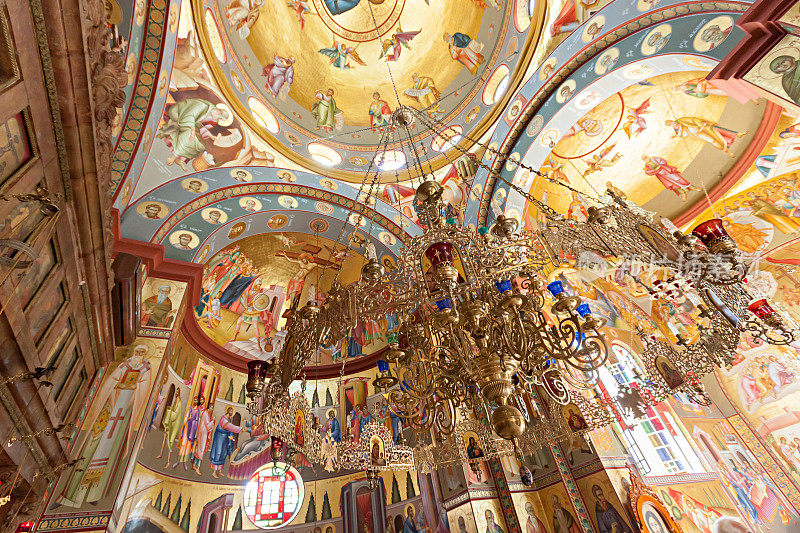 加利利海的希腊东正教教堂