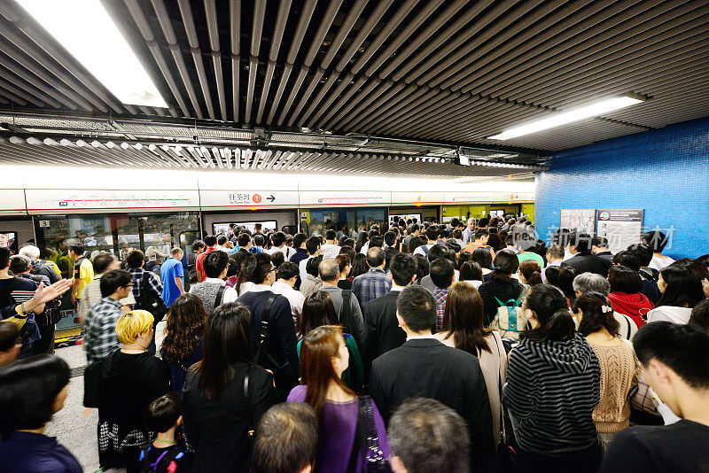 香港地铁乘客