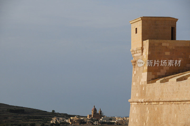 维多利亚,Gozo、马耳他群岛。