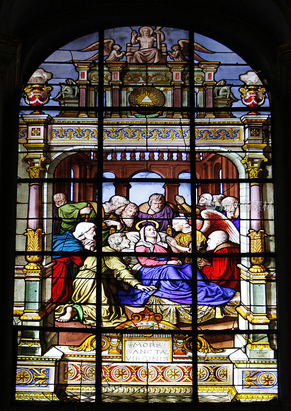 圣罗兰教堂圣母之窗，巴黎