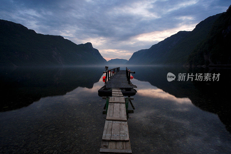 挪威的峡湾