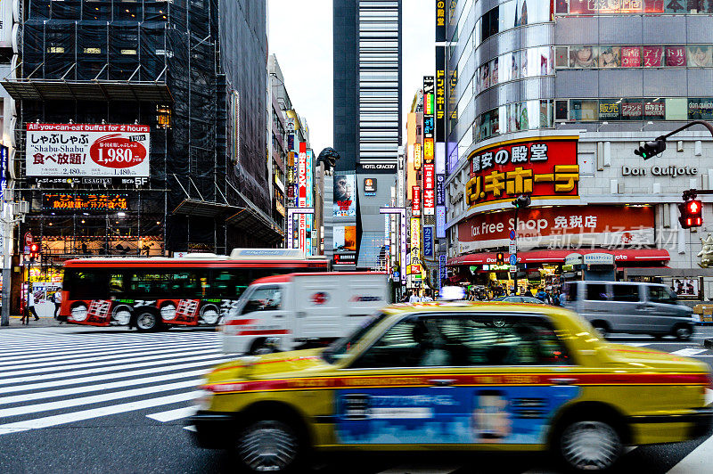 东京街景-新宿