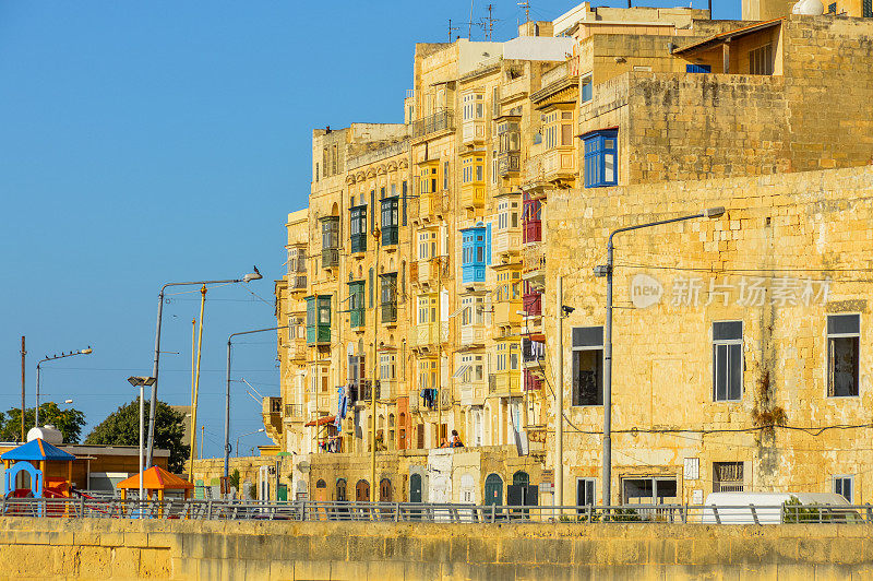 马耳他首都瓦莱塔的街道