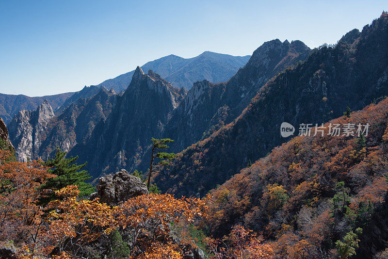 秋天的山