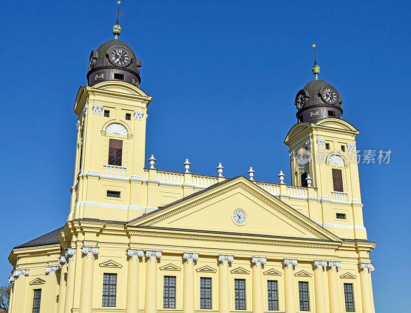 匈牙利德布勒森大教堂的塔