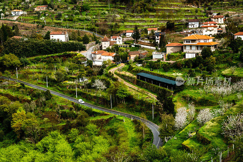 Bestança河谷，Cinfães，葡萄牙