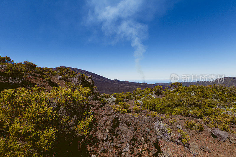 留尼汪岛拉福奈斯火山