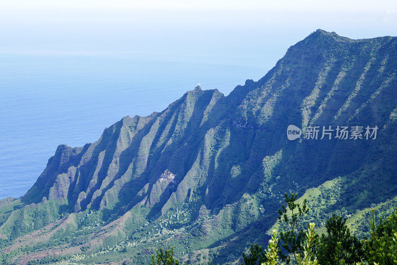 威美亚峡谷，考艾岛，美国夏威夷