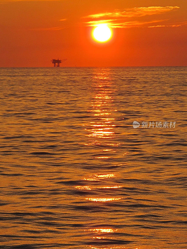 日落，墨西哥湾