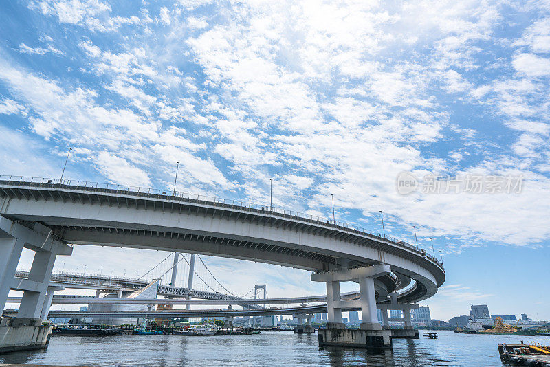 日本东京的彩虹桥
