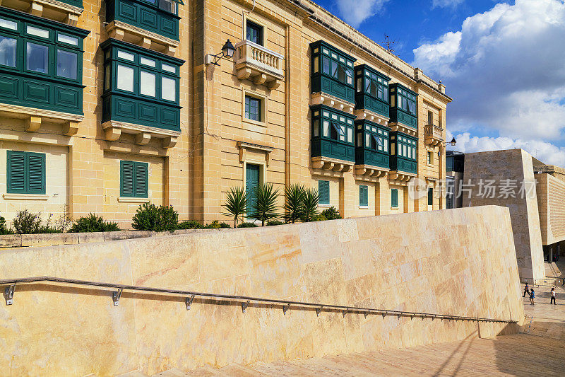 马耳他-地中海旅游胜地，瓦莱塔，联合国教科文组织世界遗产城市