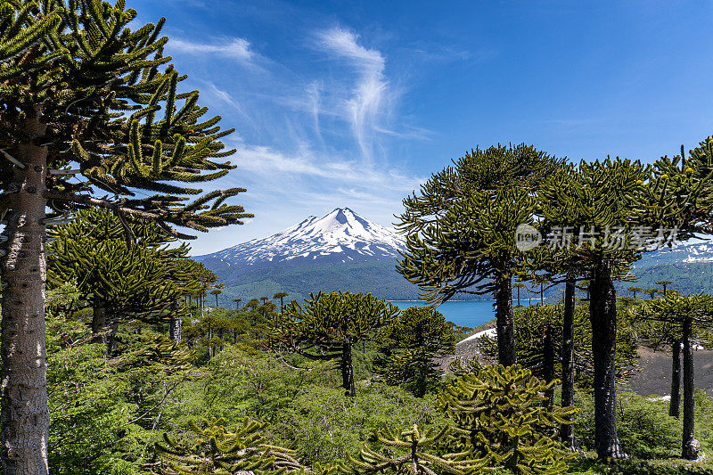 孔吉里奥国家公园的亚伊马火山